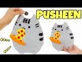 MANUALIDADES KAWAII:Como hacer PUSHEEN fácil alcancía (HUCHA)