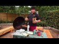 Se her, hvordan du lavet lækker røget laks med elmetræ i grill.