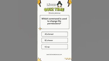 Linux Quiz Series | change file permissions #python #linux #itjobs