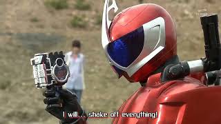 Kamen Rider Accel Trial [Kamen Rider W Transformation Special Move]