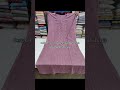 Book designer viscose georgette chikankari kurtis WhatsApp 8052622506
