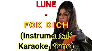 LUNE - FCK DICH (Instrumental/Karaoke Piano)