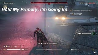 HELLDIVERS 2 - Hold My Primary, I'm Going In! Trophy / Achievement