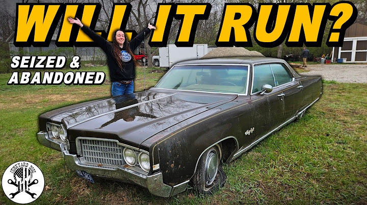 Will a SEIZED 60's Luxury Car RUN & DRIVE After 30 YEARS??