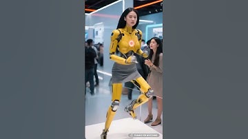 Robot Shows Off Dance Moves #robotics #humanoid