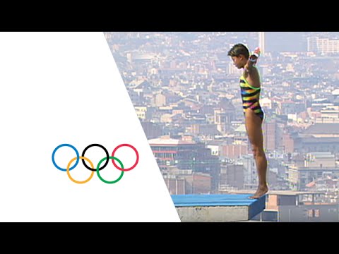 13 Year Old Mingxia Fu (China) Wins Diving Gold - Barcelona 1992 Olympics