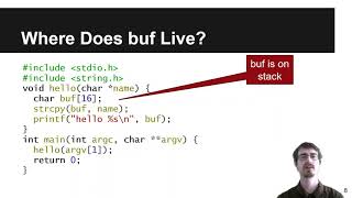 03 a buffer overflow example