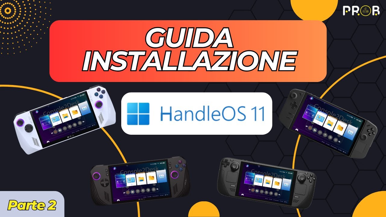INSTALLAZIONE HANDLE OS - YouTube