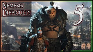 SHADOW OF WAR | Nemesis Difficulty (Hard Mode) | Full Story Playthrough - Part 5