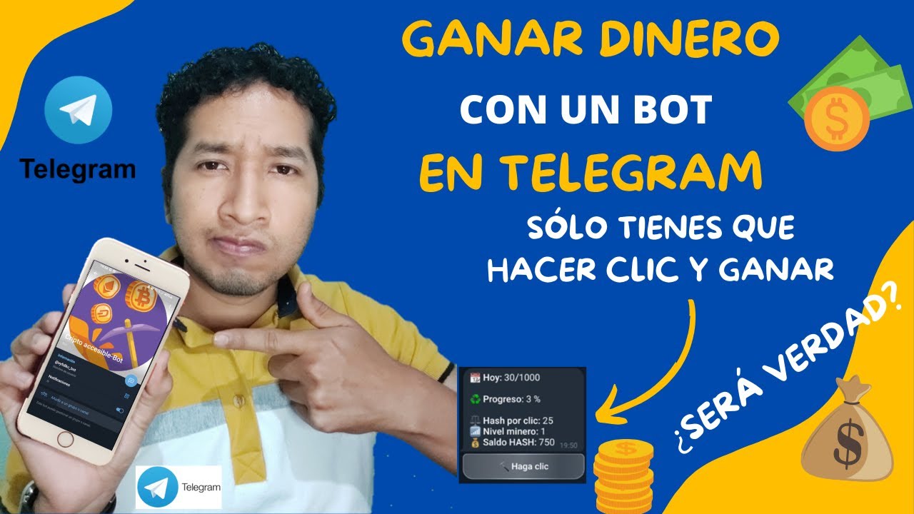 You Tik Bot Telegram Ganar Dinero