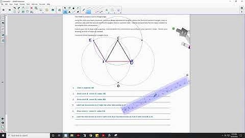 Geometry Module 1 Lesson 2 Video