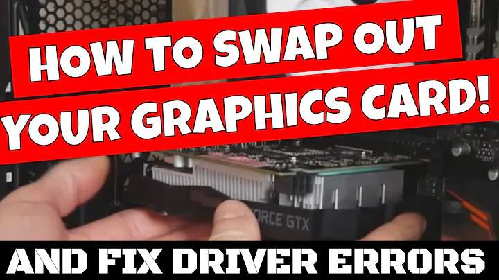 How To Swap Or Install Your Graphics Card & Drivers From AMD Radeon To Nvidia DDU