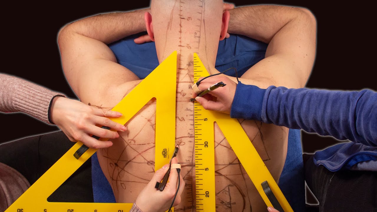 Drawing on a Man’s Back ASMR