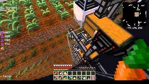 Minecraft Skyfactory 2 Magical Crops Automated Farm