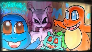 Pokemon Cerulean Cave Song Starter Squad Animation