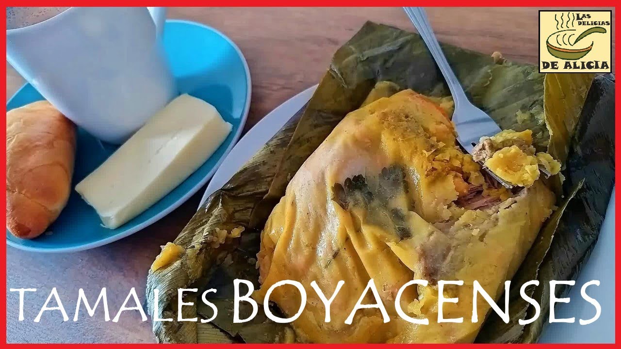 TAMALES BOYACENSES RECETAS COLOMBIANAS YouTube