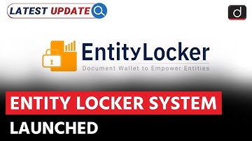 Launch of Entity Locker | DigiLocker | Latest Update | Drishti IAS English