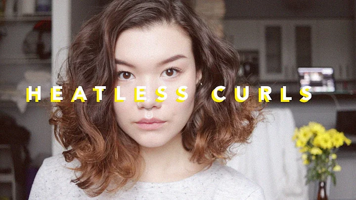OVERNIGHT HEATLESS CURLS // hair tutorial