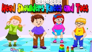 Head Shoulders Knees and Toes Song ✨ Nursery Rhymes for Kids ✨ Sing-Along Music