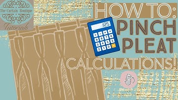 Step-by-Step Pinch Pleat Curtain Tutorial - TheCurtainBoutiqueTutorials #tcbtutorials