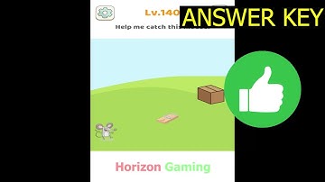 Tricky Brain Story Dop Puzzle LEVEL 140 Help me catch this mouse - New Update Gameplay Walkthrough