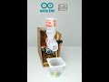 Projeto com ARDUINO UNO! Dispenser de Chocolate M&amp;M feito com potes de Yakult.
