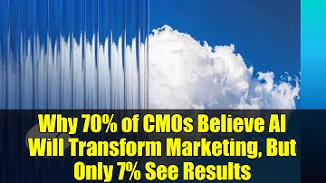 Why 70% of CMOs Believe AI Will Transform Marketing, But Only 7% See Results | Capgemini Insights