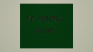EID MILAD-UL-NABI 2020 |12 Rabiul Awal | Lahore | Dailybreadbyamna