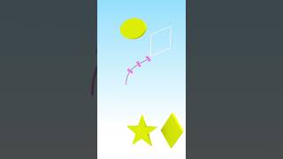 Missing Shapes - Kite - Quiz Bits #babyfirsttv