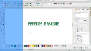 How to make my first line of lettering. Lettering on a Freeline (Basic)