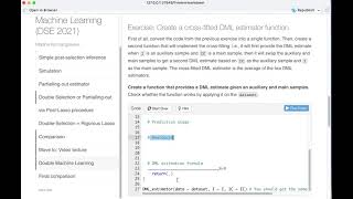 Famous Tutorial Double Machine Learning estimator Profile