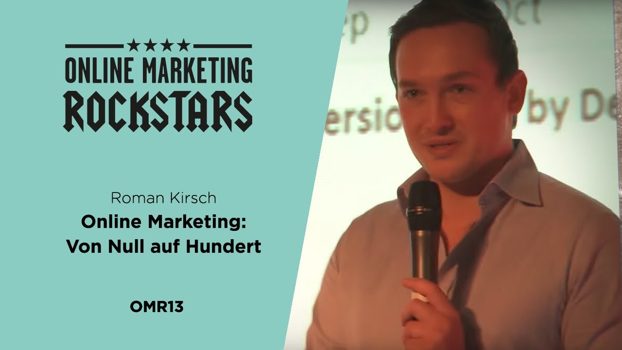  New  Roman Kirsch, CEO, fab.com - Online Marketing Rockstars 2013 | OMR13