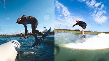 Freestyle Wakeboarding Shows Off Amazing Skills