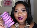 Lime Crime Unicorn Lipstick Swatches on Dark Skin| Spring/Summer options| #thepaintedlipsproject