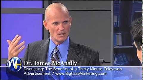 The Benefits of a Thirty Minute Television Advertisement, Dr. James McAnally