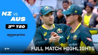 NZ vs AUS 3rd T20I - Cricket Highlights | Prime Video India