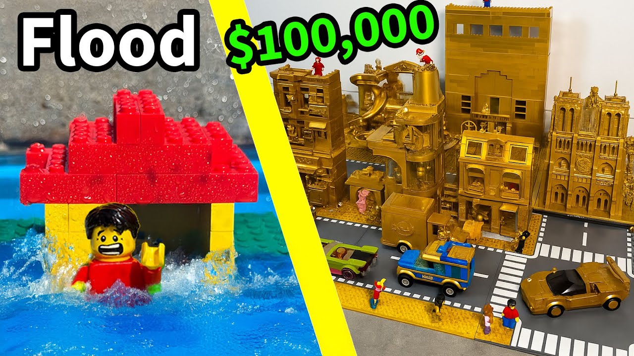 Я протестировал Lego Cities за 1 доллар и за 10 000 долларов!