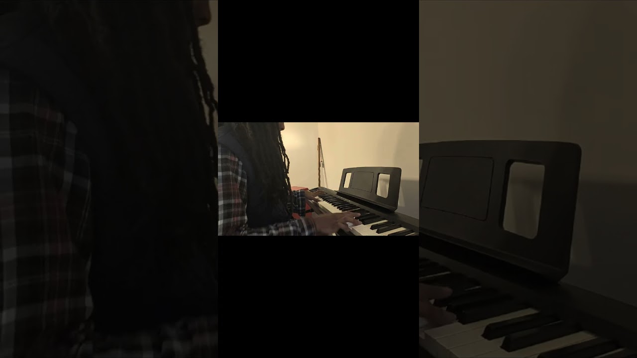 1 month practice piano improv #piano #improv