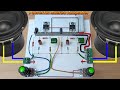 Stereo powerful heavy bass amplifier  how to make a stereo amplifier using tda2030 ic  simple