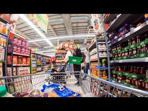 Asda Grocery Shopping | British Supermarket Shopping Walk