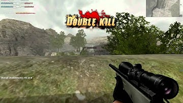 Combat Arms: Insane No-Scope Collateral Sniper Shot!