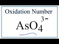 Oxidation States and Arsenate Ion