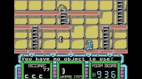 Future Knight (MSX, tape, 64KB, 1985 Gremlin Graphics)