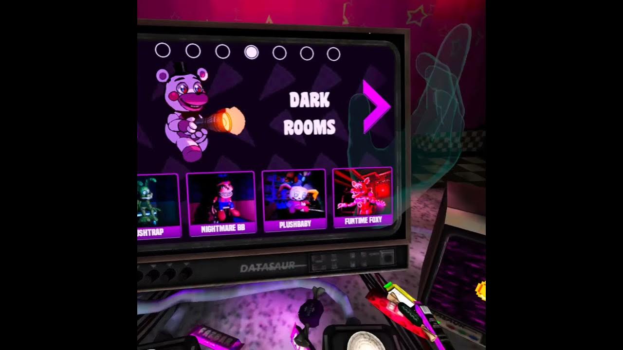 FNAF VR Help Wanted Dark Rooms Nightmare BB HARD MODE FNAF 4