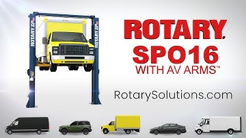Rotary® SPO16 with AV Arms™