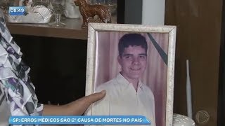 Por mortes erro médico causadas