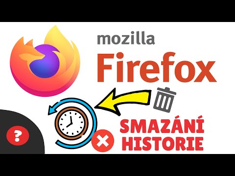 Jak SMAZAT HISTORII v MOZILLA FIREFOX | Návod | MOZILLA FIREFOX / PC