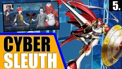 Digimon Story: Cyber Sleuth - Playthrough - Ep. 5 - More Digivolutions & Our First Boss Battle!