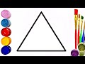 Bolalar uchun rasm chizish  Нарисуйте красочные фигуры для детей / Draw colorful shapes for children