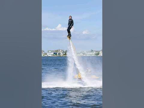 Jetpack water Slide Dubai Marina Beach 🌊☀️ #adventure #thrill # ...